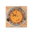 1069 포인트크롬 벽시계(오렌지)