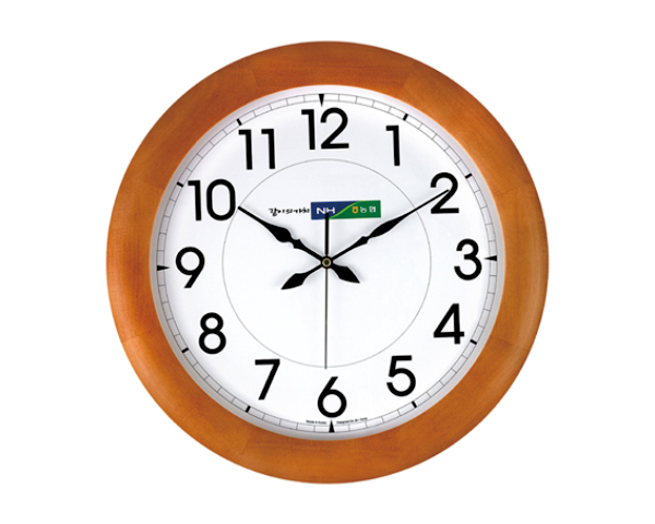 3038 천연원목 벽시계