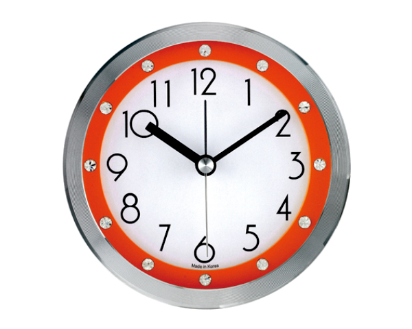 7000 알루미늄큐빅 무소음탁상시계